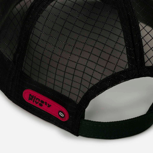 GORRA CAMIONERA COLOR VERDE BOTELLA