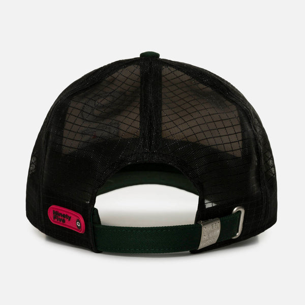 GORRA CAMIONERA COLOR VERDE BOTELLA