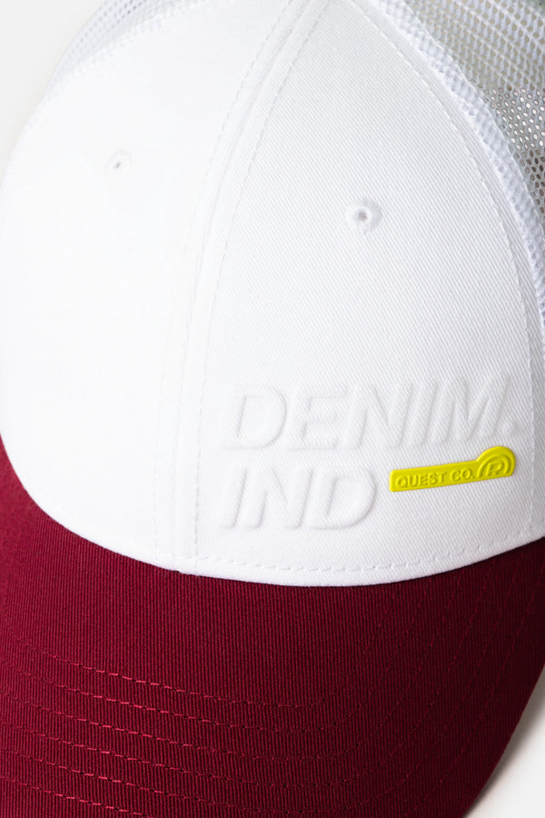 GORRA CAMIONERA COLOR BLANCO BLANCO