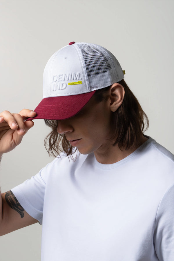 GORRA CAMIONERA COLOR BLANCO BLANCO