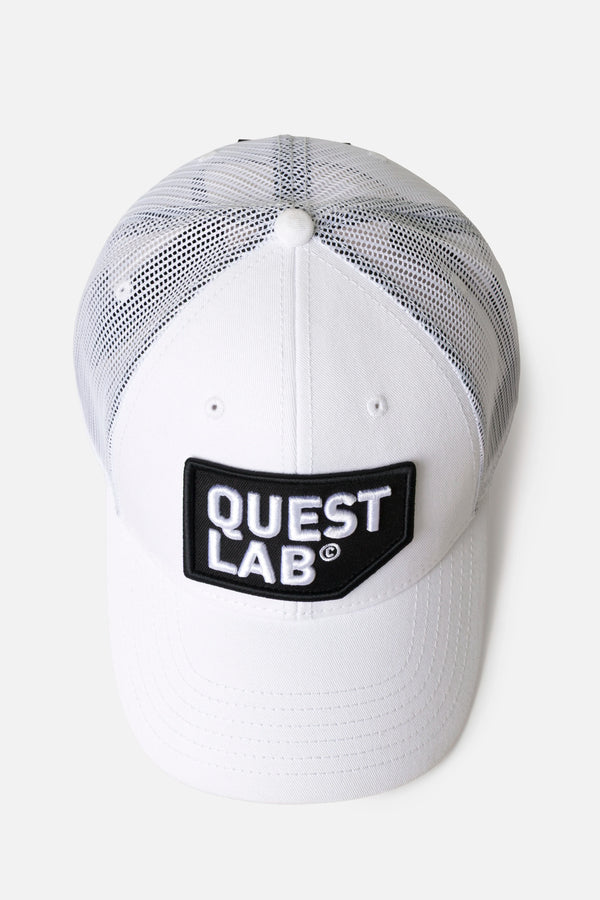 GORRA CAMIONERA COLOR BLANCO BLANCO