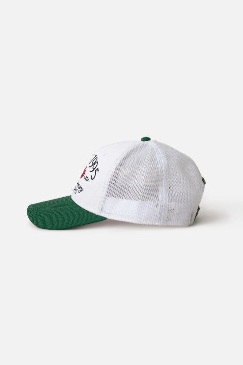 GORRA CAMIONERA COLOR BLANCO OPTICO