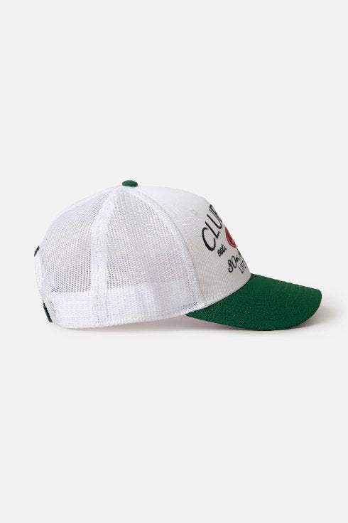 GORRA CAMIONERA COLOR BLANCO OPTICO