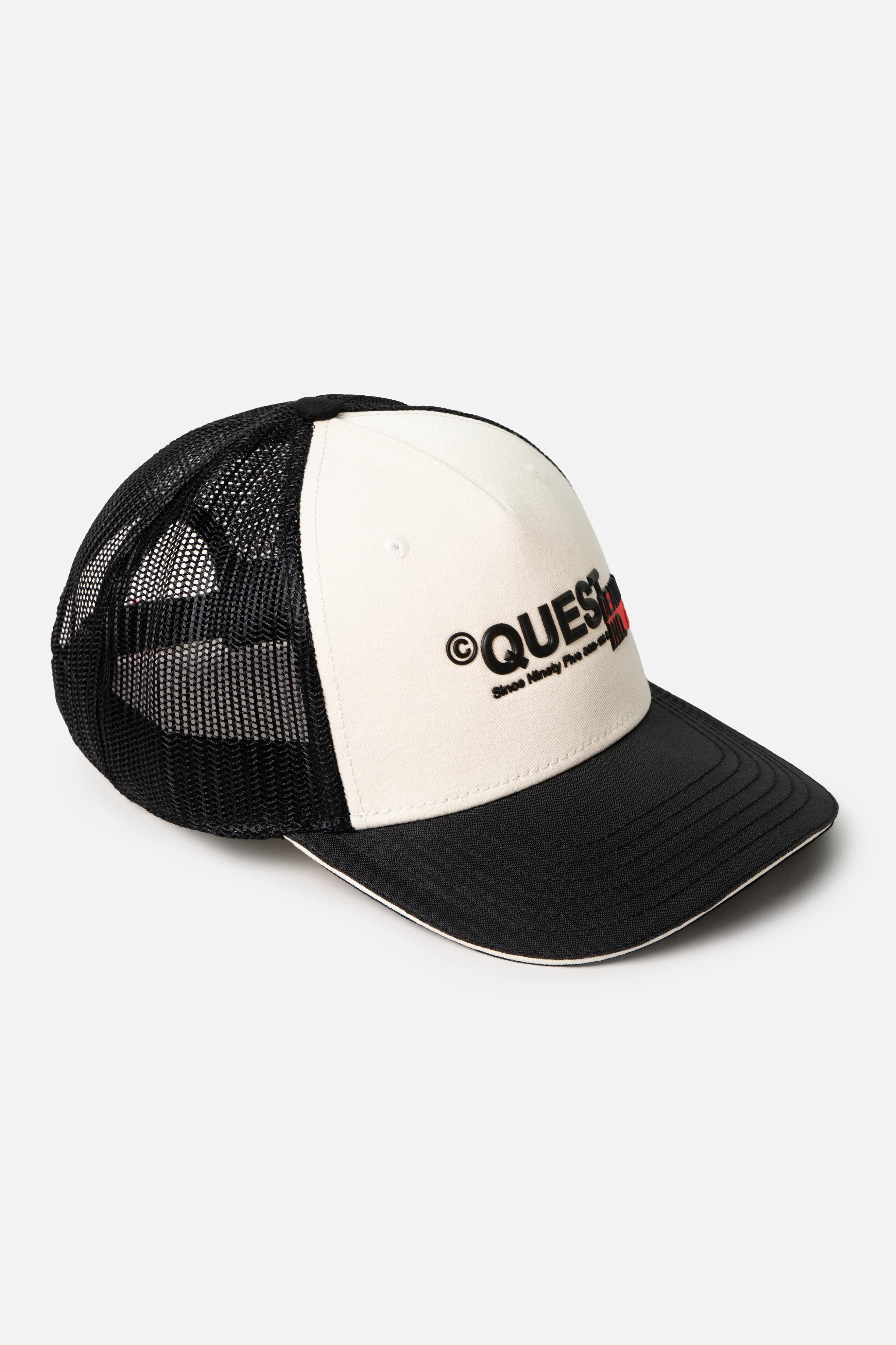 GORRA CAMIONERA COLOR IVORY