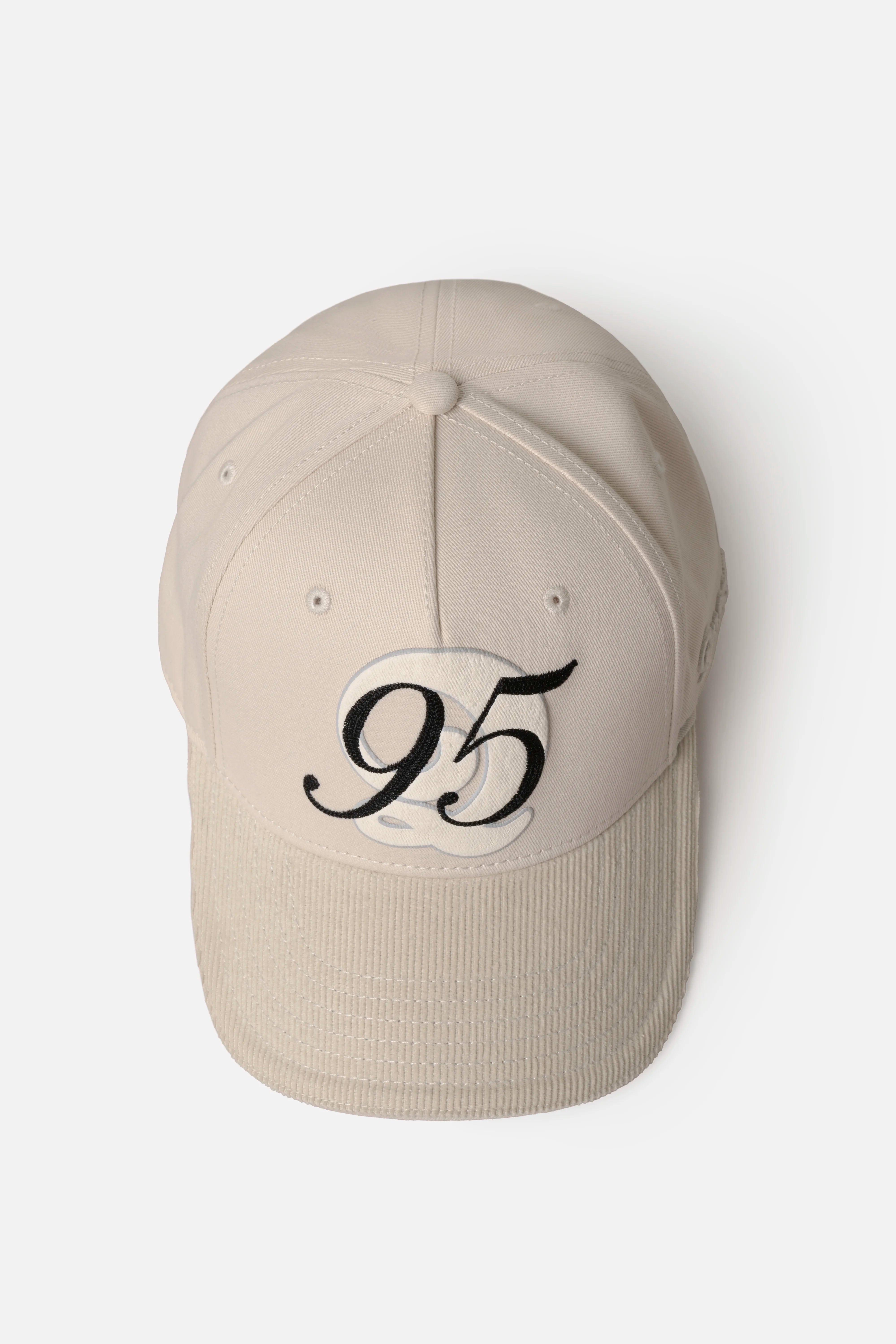 GORRA BEISBOLERA COLOR IVORY