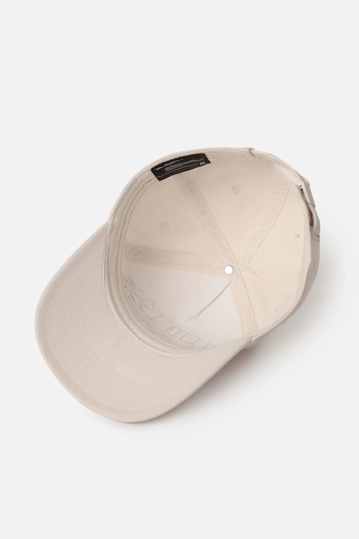 GORRA BEISBOLERA COLOR IVORY