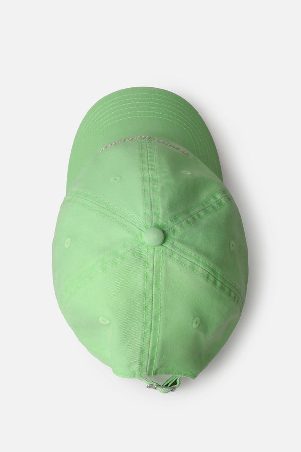 GORRA BEISBOLERA COLOR LIMA CLARO