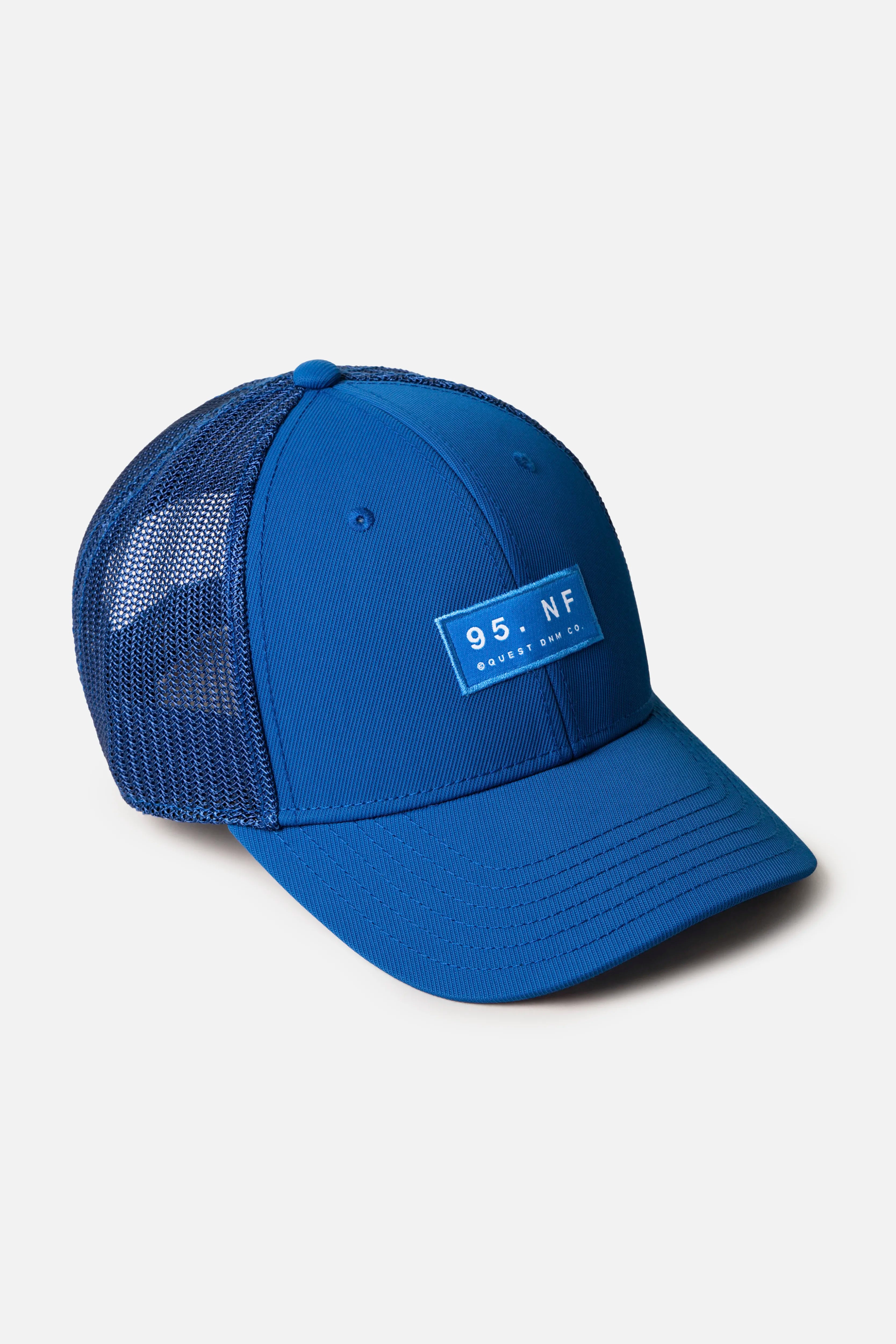 GORRA CAMIONERA COLOR AZUL REY