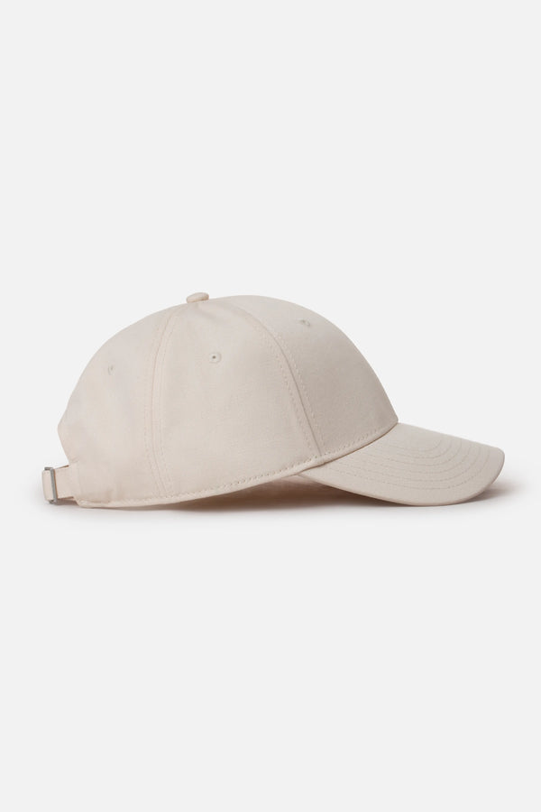 GORRA BEISBOLERA COLOR IVORY