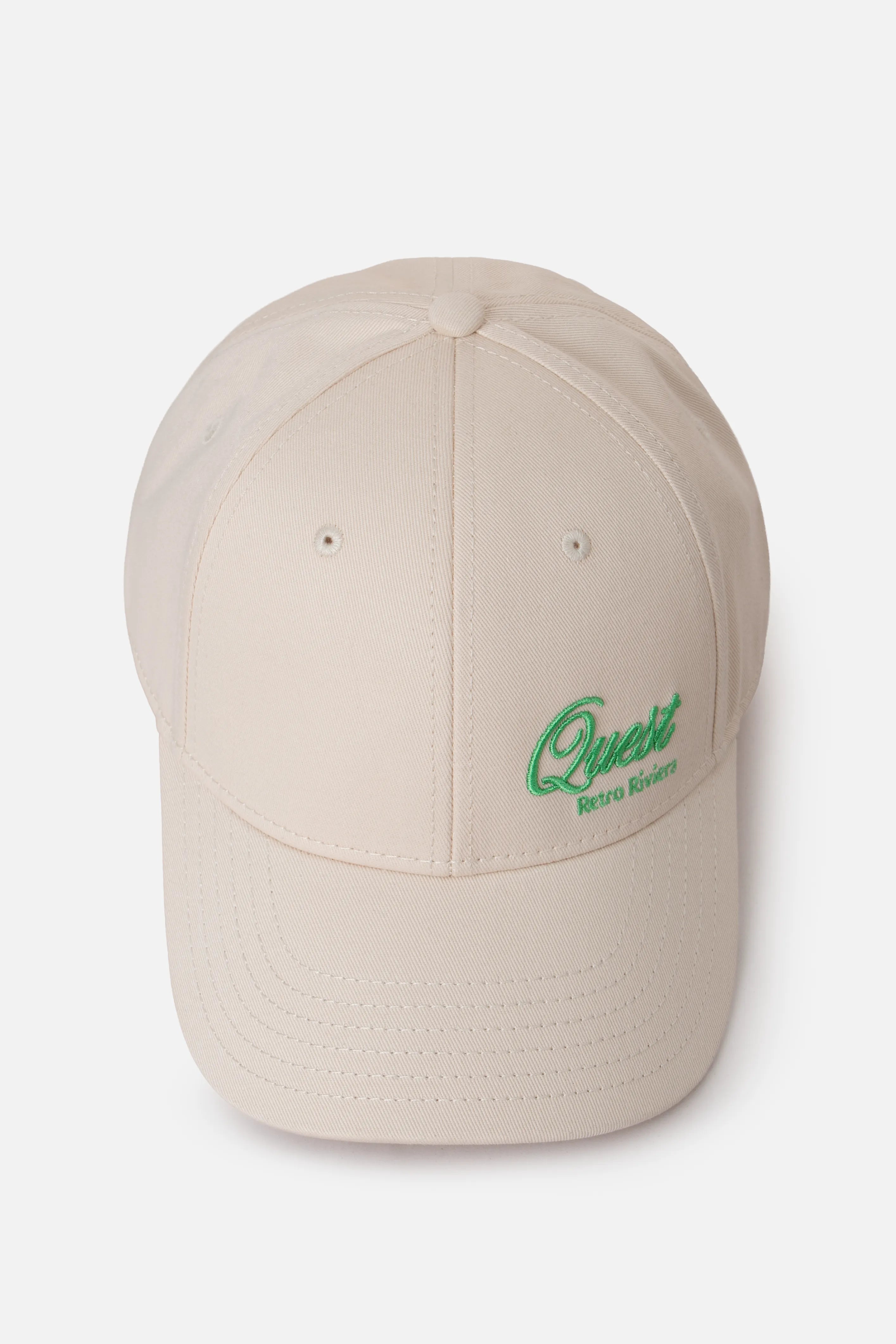 GORRA BEISBOLERA COLOR IVORY