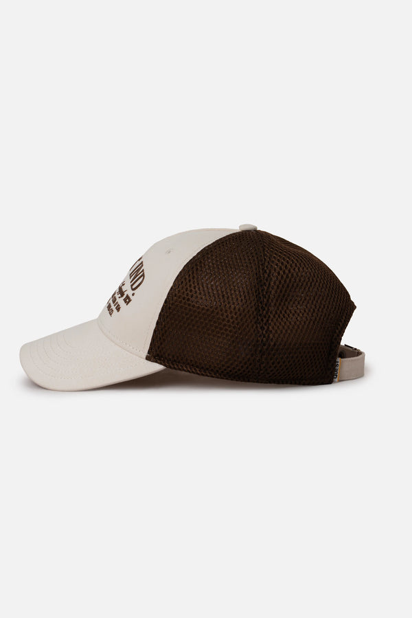 GORRA CAMIONERA COLOR IVORY