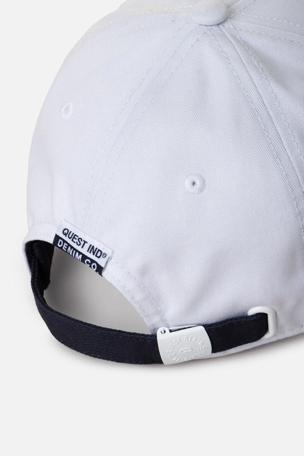 GORRA BEISBOLERA COLOR BLANCO BLANCO