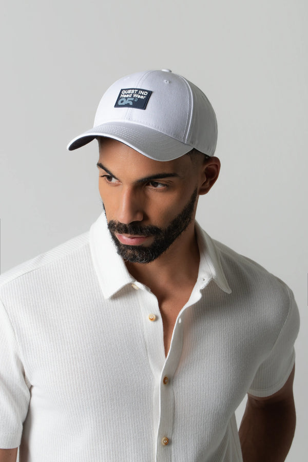 GORRA BEISBOLERA COLOR BLANCO BLANCO
