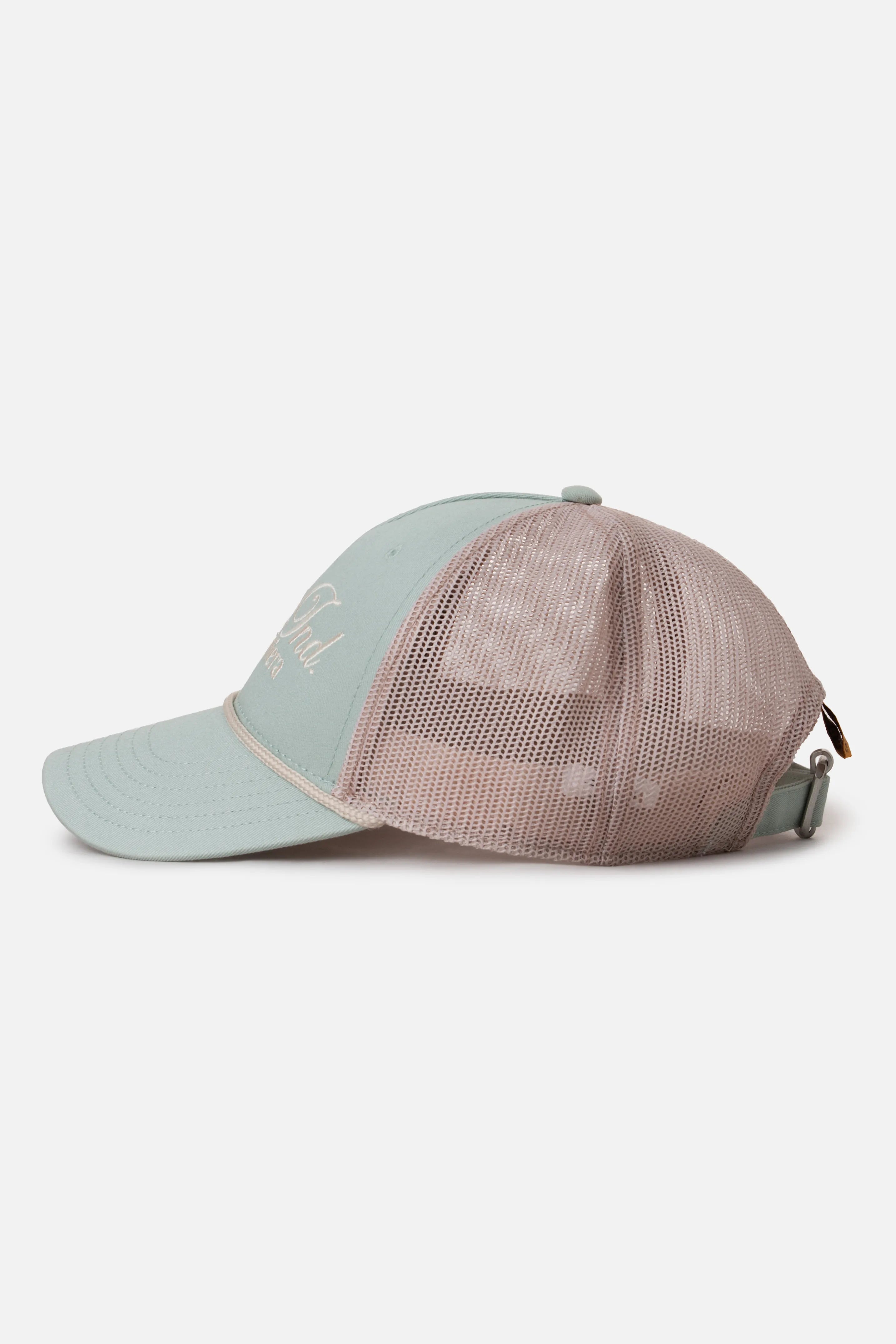 GORRA CAMIONERA COLOR FROSTY GREEN