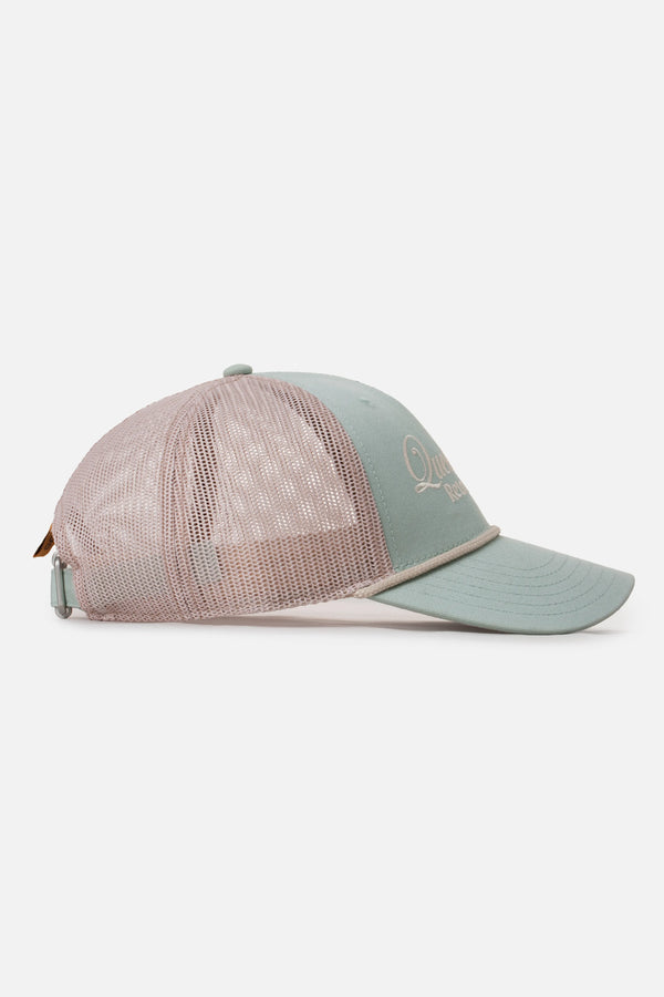 GORRA CAMIONERA COLOR FROSTY GREEN