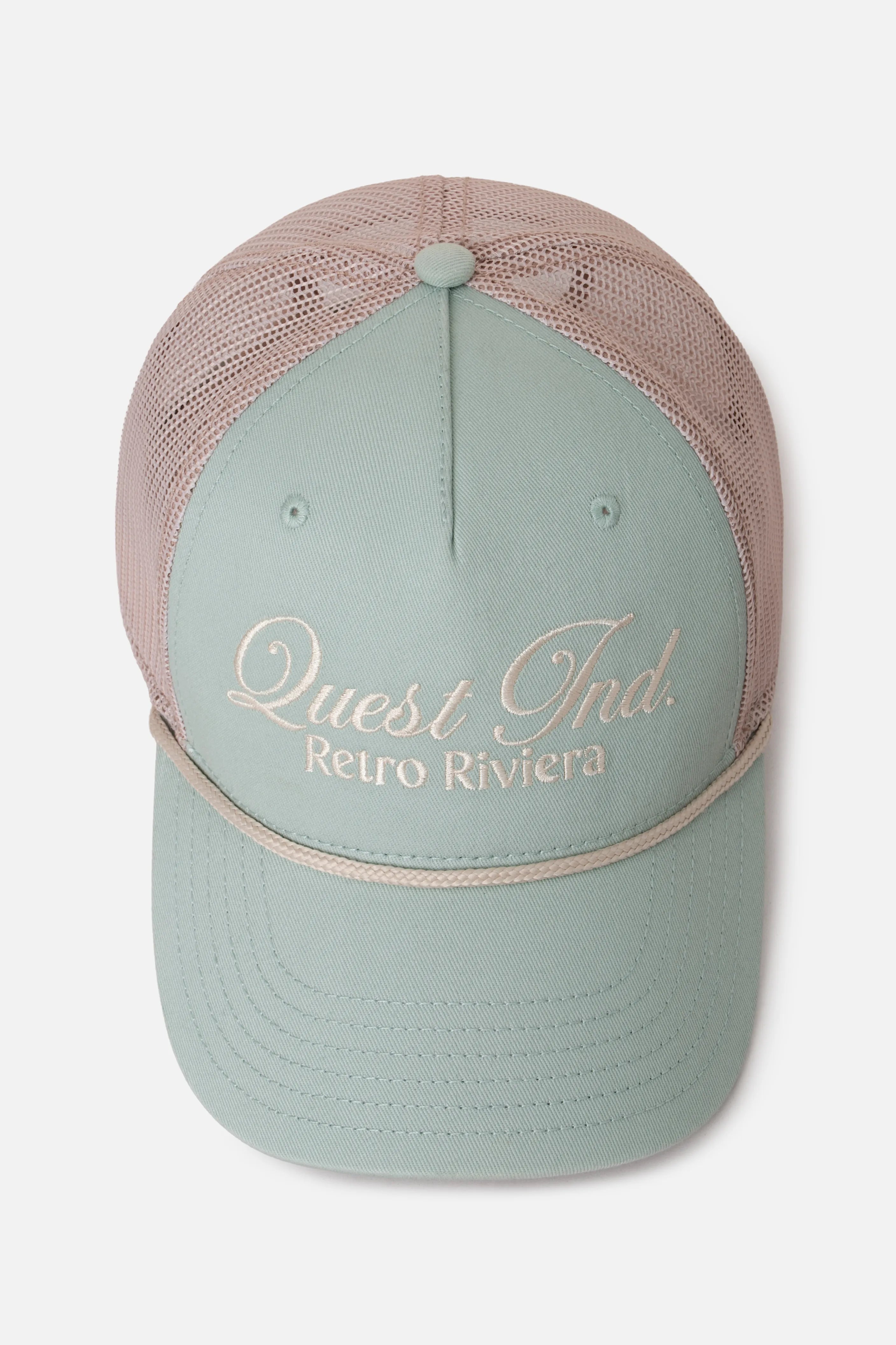 GORRA CAMIONERA COLOR FROSTY GREEN