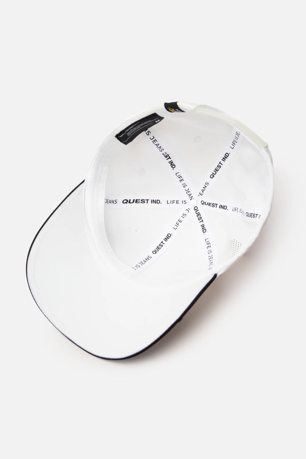GORRA BEISBOLERA COLOR BLANCO BLANCO