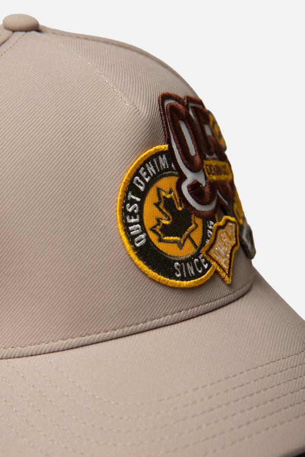 GORRA BEISBOLERA COLOR SAFARI