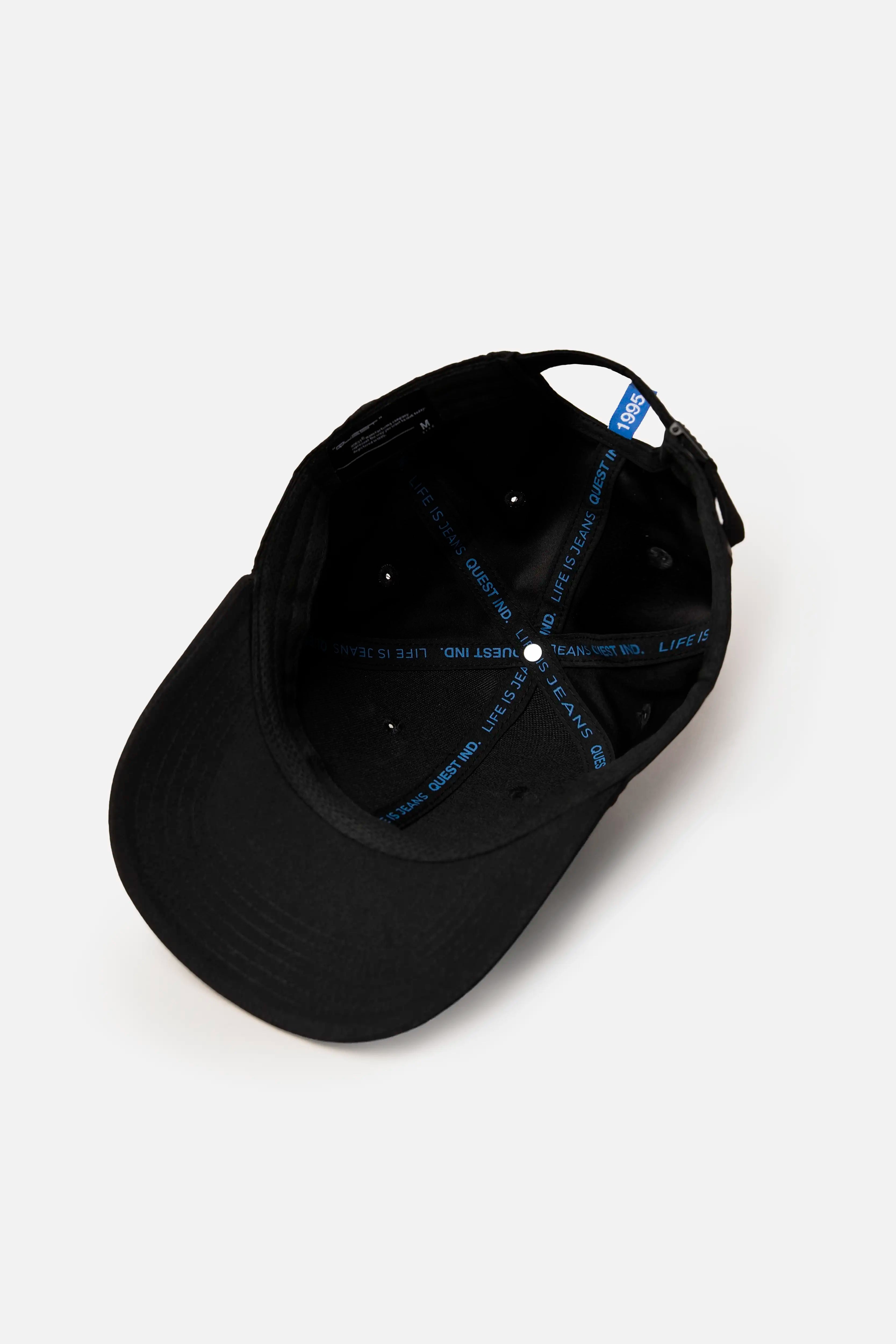 GORRA BEISBOLERA COLOR NEGRO