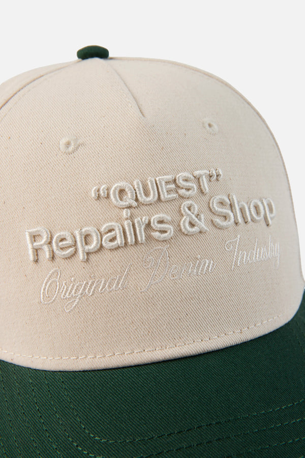 GORRA BEISBOLERA COLOR IVORY