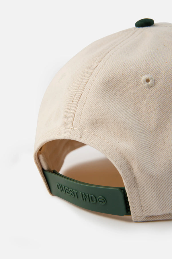 GORRA BEISBOLERA COLOR IVORY