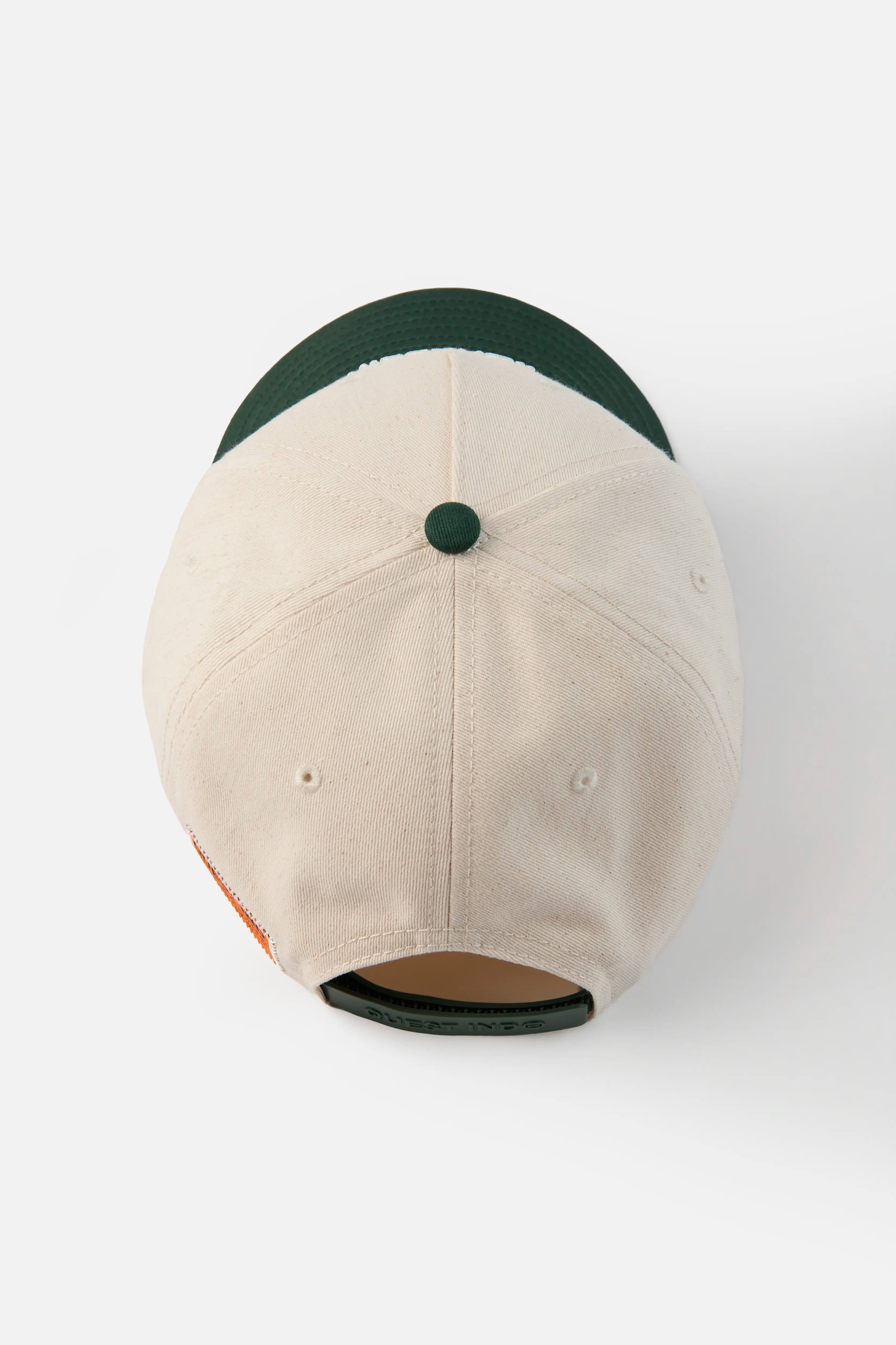 GORRA BEISBOLERA COLOR IVORY