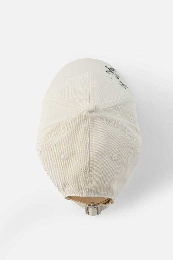 GORRA BEISBOLERA COLOR IVORY