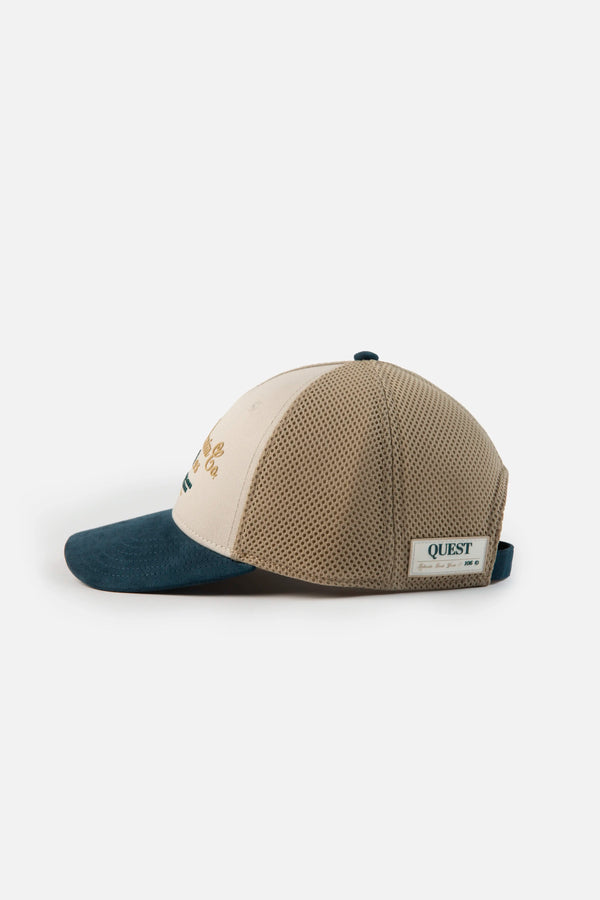 GORRA CAMIONERA COLOR KAKI