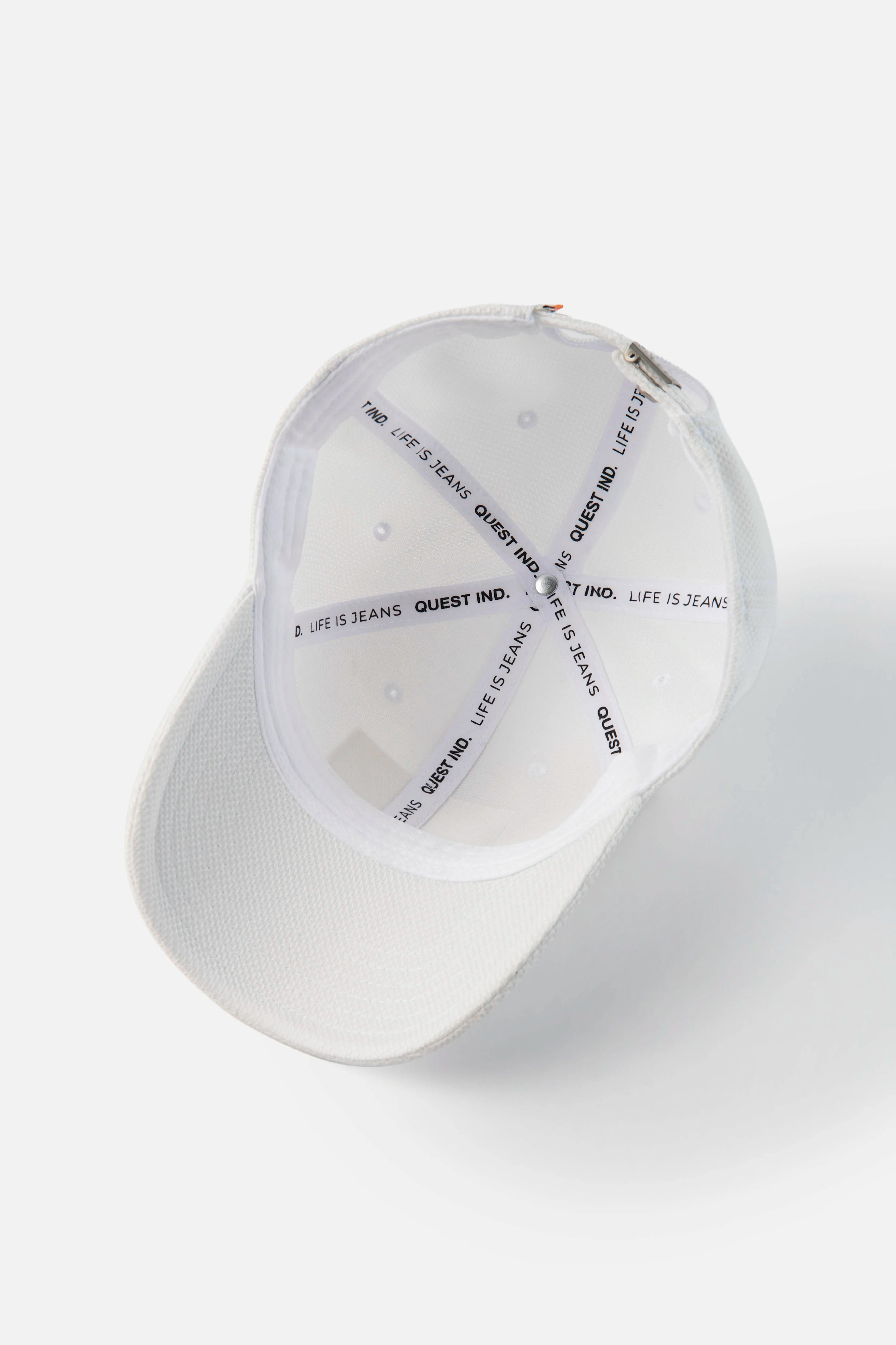 GORRA BEISBOLERA COLOR BLANCO BLANCO