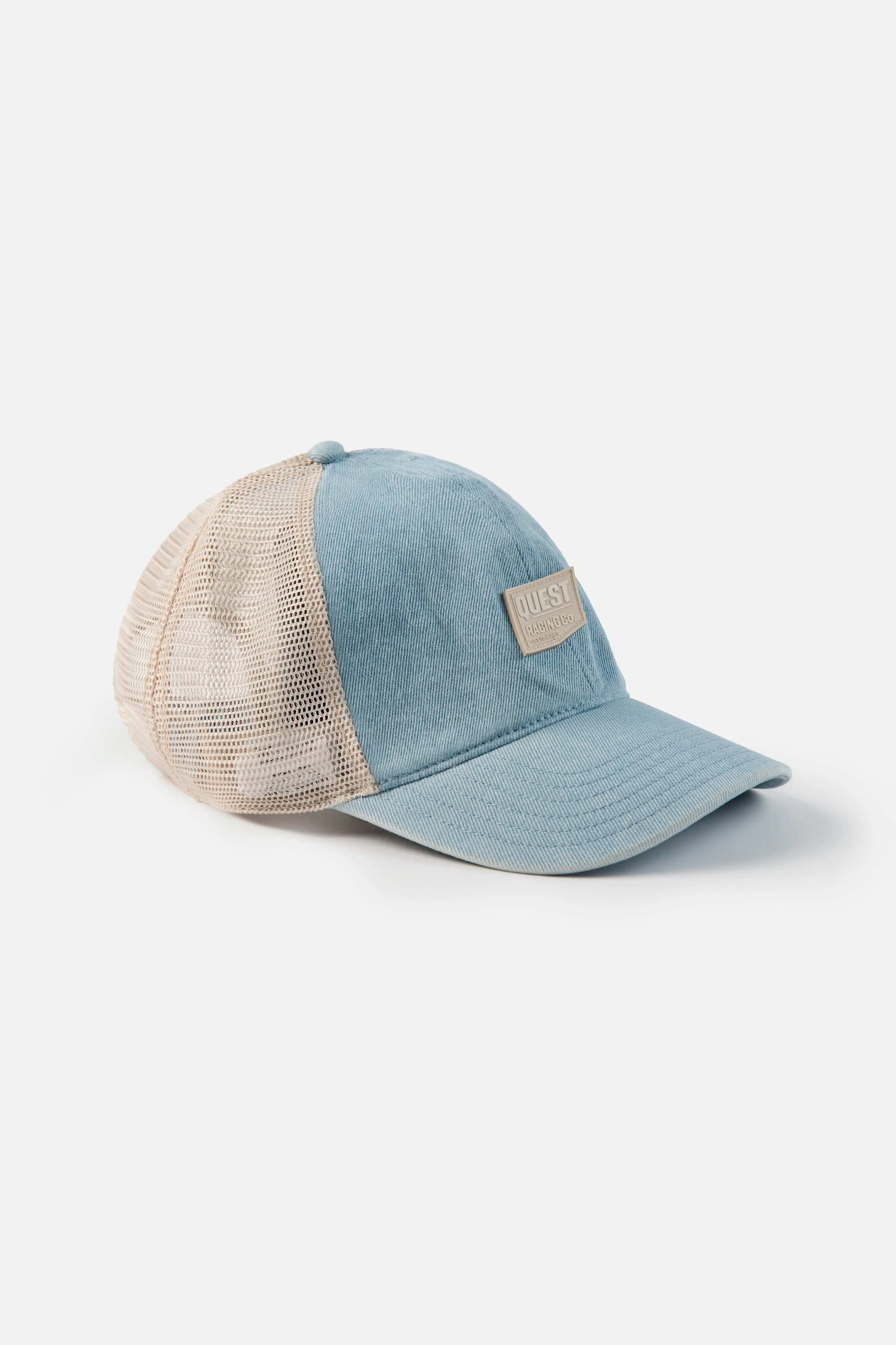 GORRA CAMIONERA COLOR AZUL MEDIO