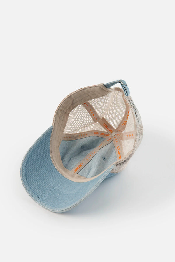 GORRA CAMIONERA COLOR AZUL MEDIO