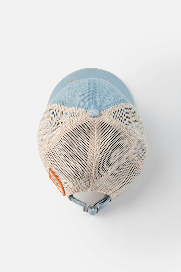 GORRA CAMIONERA COLOR AZUL MEDIO