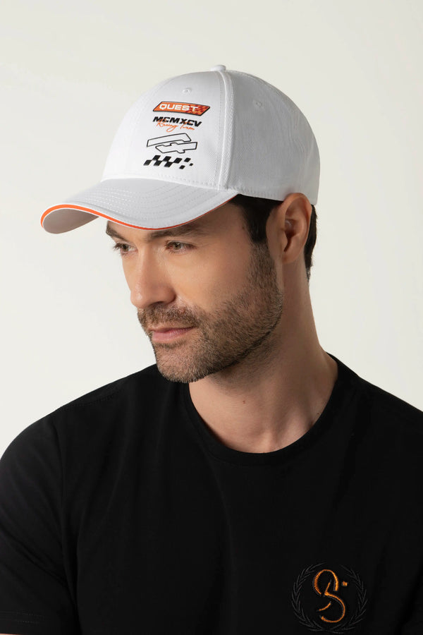 GORRA BEISBOLERA COLOR BLANCO BLANCO