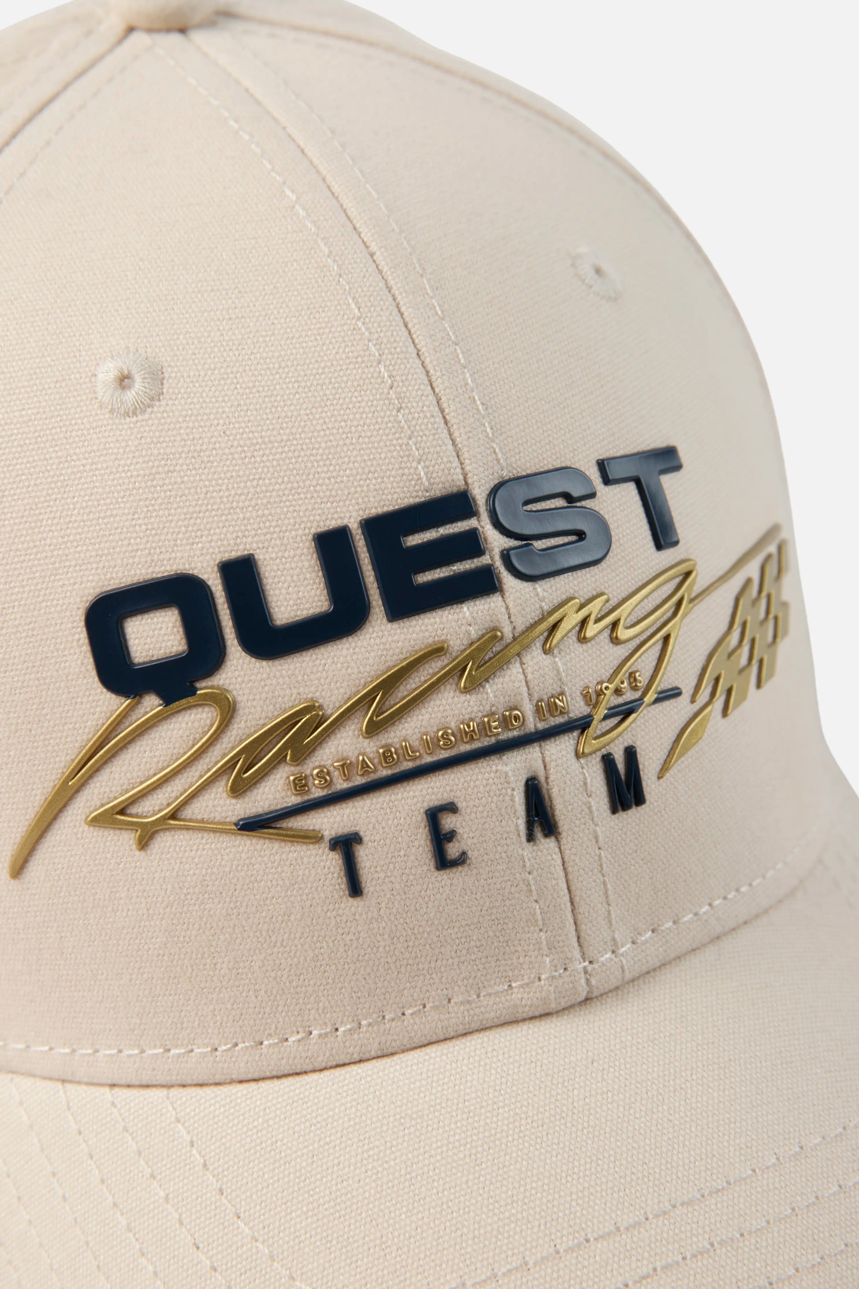 GORRA BEISBOLERA COLOR IVORY