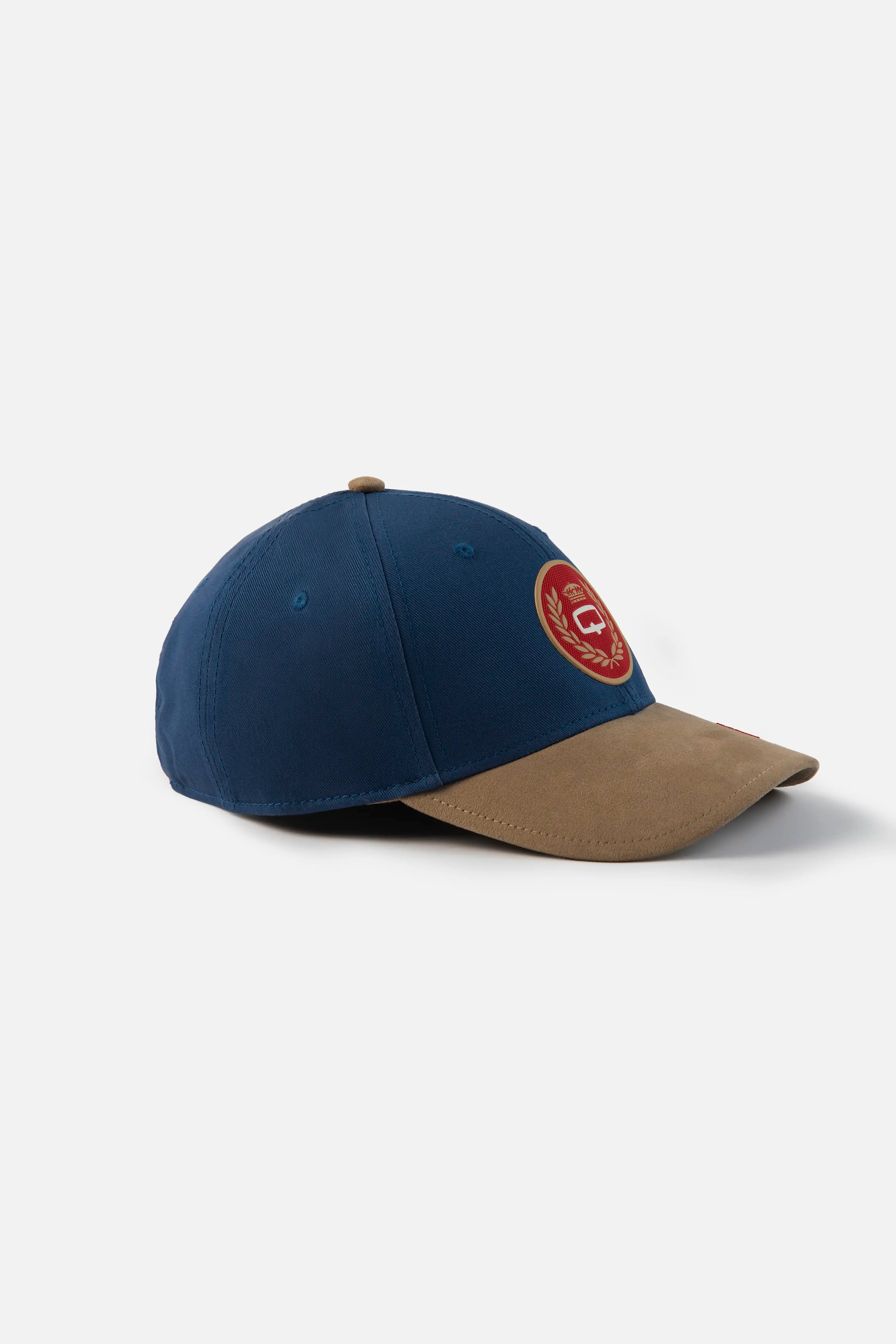 GORRA BEISBOLERA COLOR AZUL PETROLEO