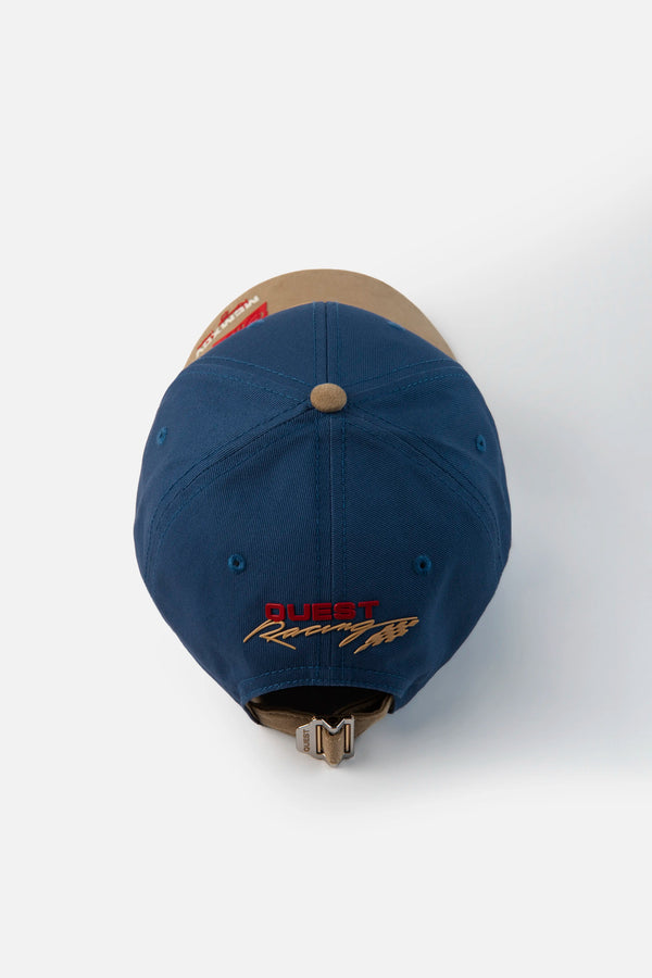 GORRA BEISBOLERA COLOR AZUL PETROLEO