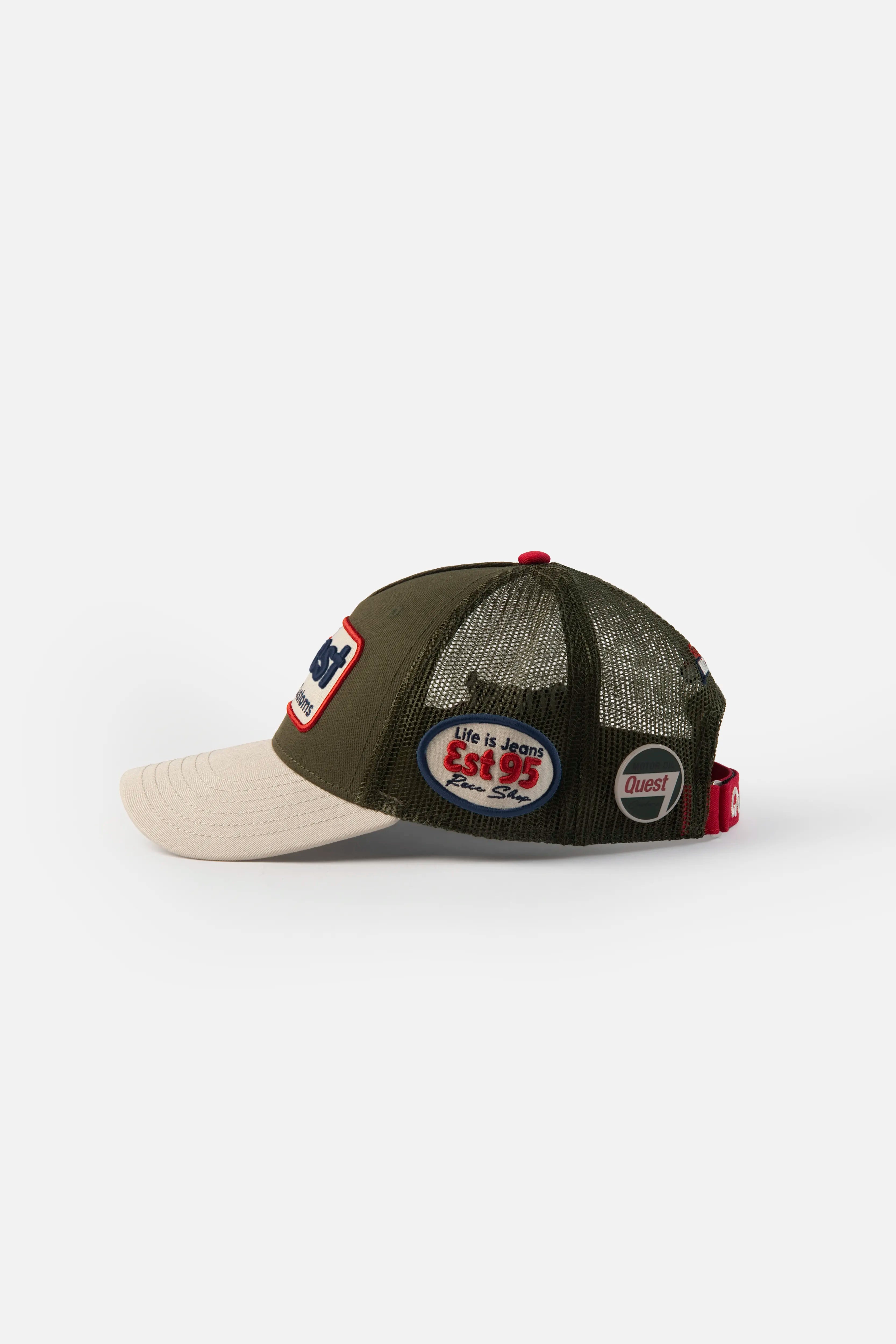GORRA CAMIONERA COLOR BLACK FOREST