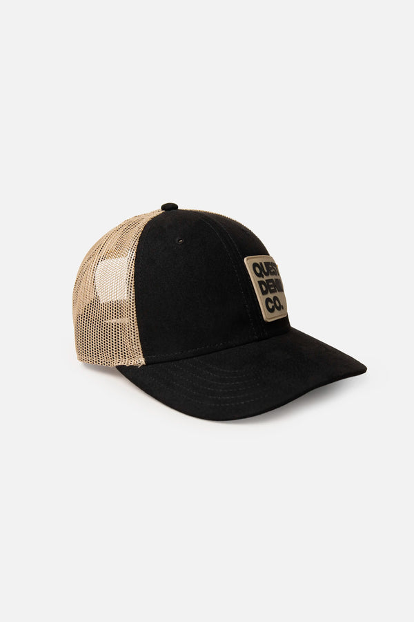 GORRA CAMIONERA COLOR NEGRO