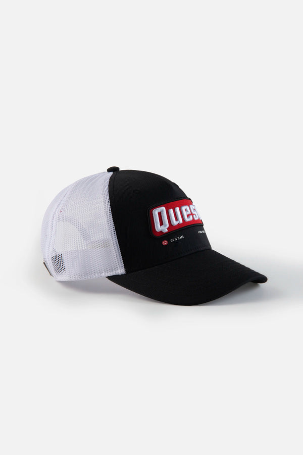GORRA CAMIONERA COLOR NEGRO
