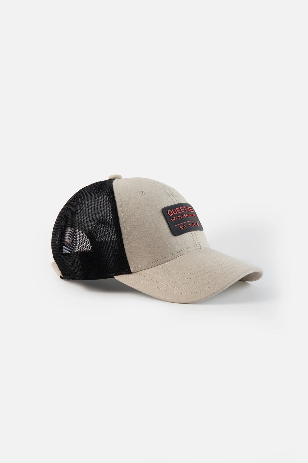 GORRA CAMIONERA COLOR WHITECAP GRAY