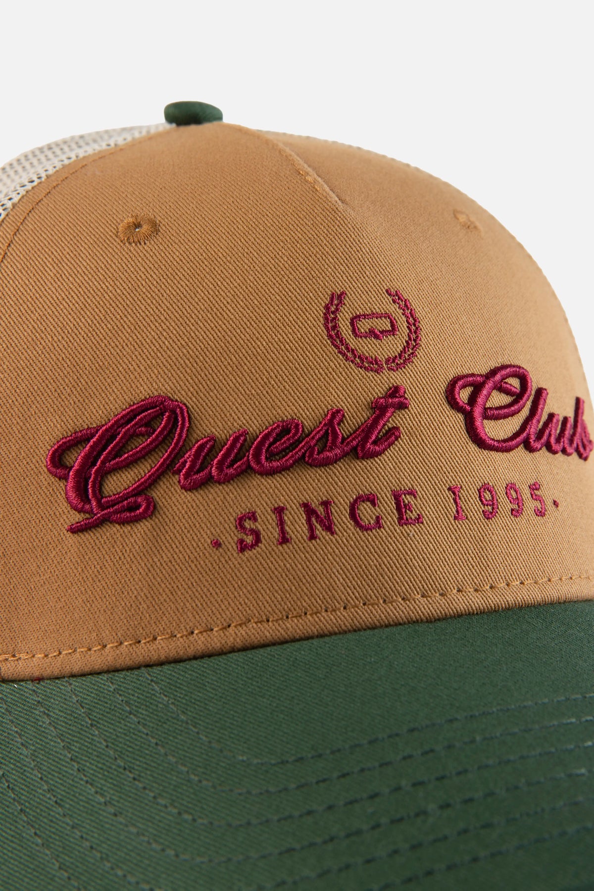 GORRA CAMIONERA COLOR AMARILLO OCRE