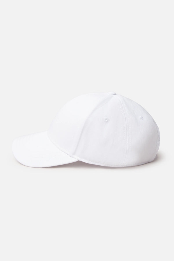 GORRA BEISBOLERA COLOR BLANCO OPTICO