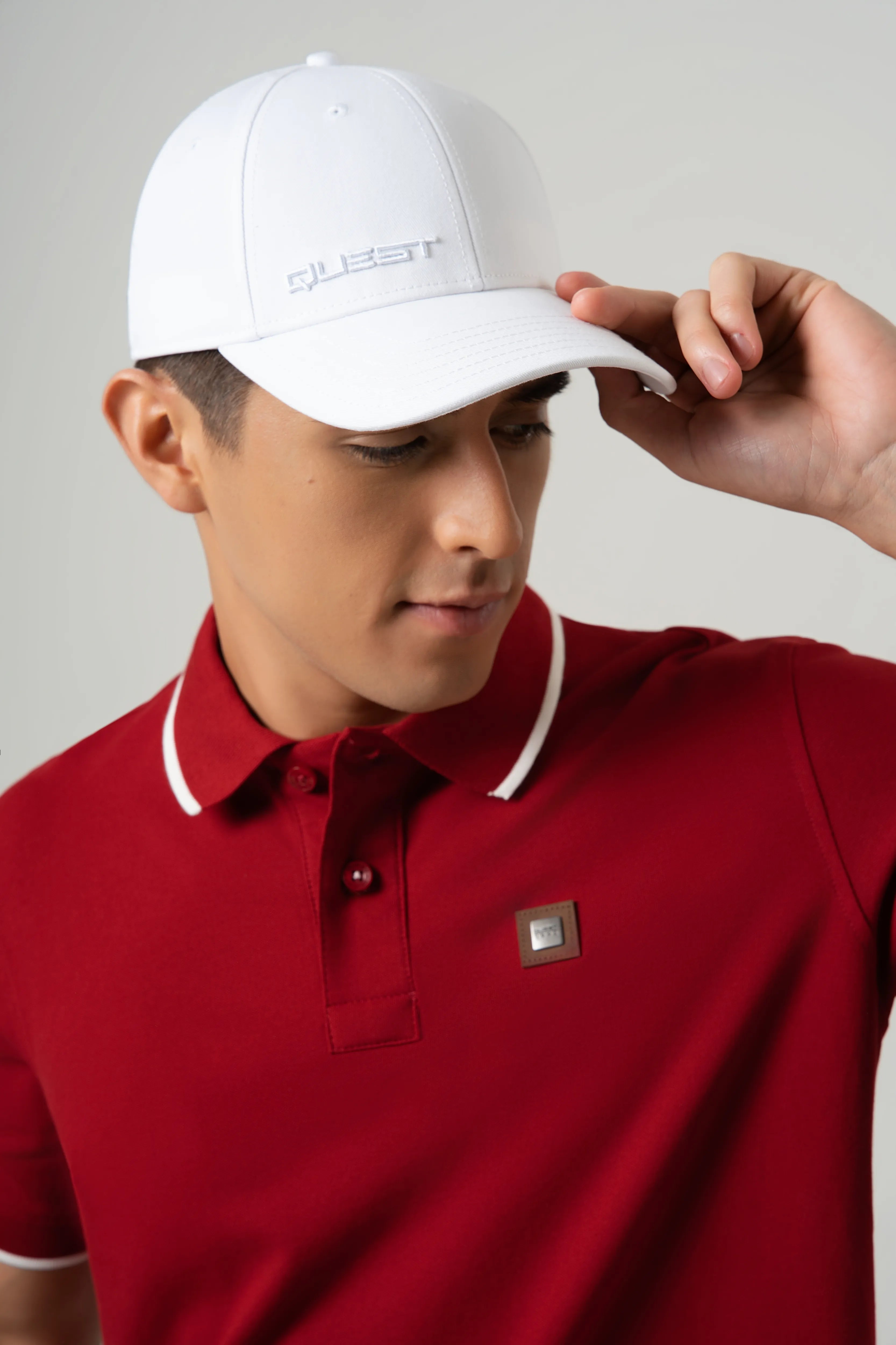 GORRA BEISBOLERA COLOR BLANCO OPTICO