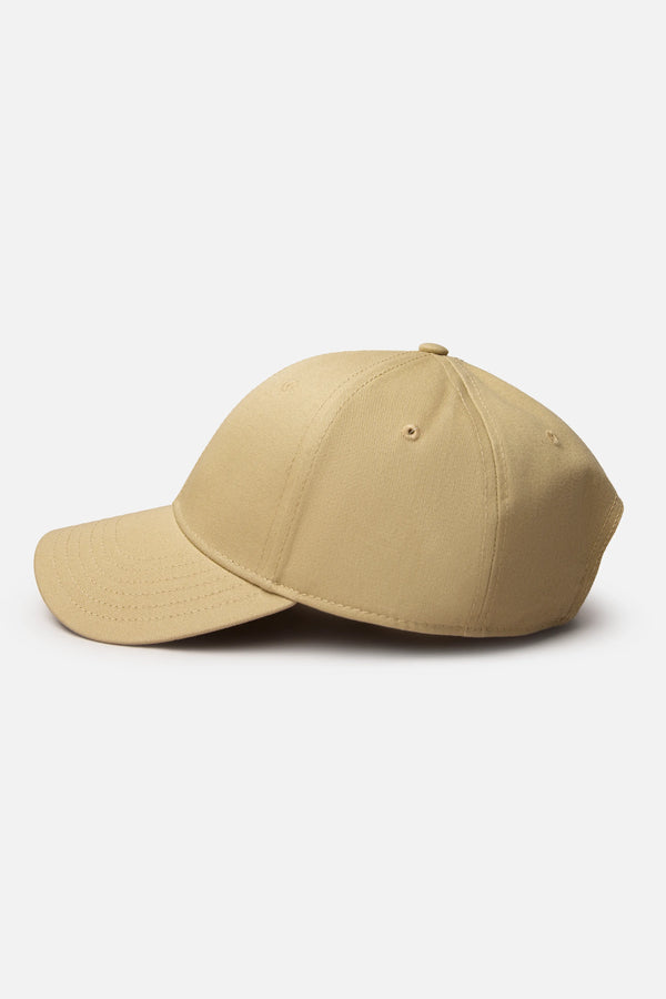 GORRA BEISBOLERA COLOR KAKI