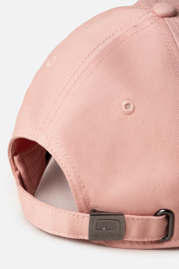 GORRA BEISBOLERA COLOR PALO DE ROSA