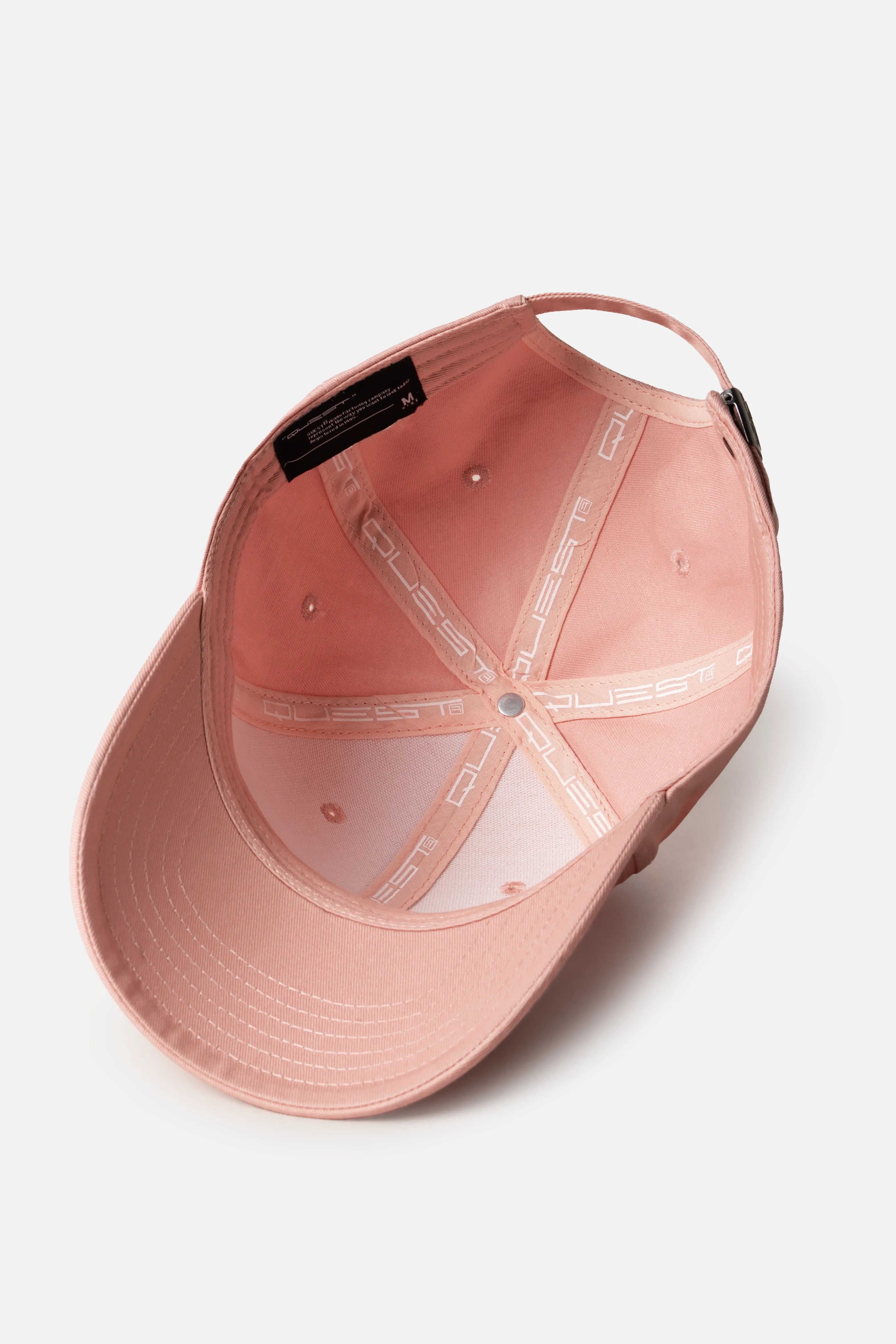 GORRA BEISBOLERA COLOR PALO DE ROSA
