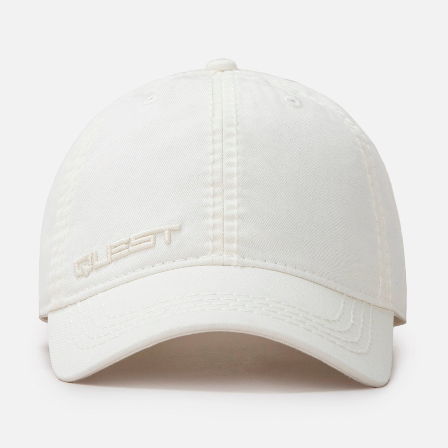 GORRA BEISBOLERA COLOR IVORY MARFIL