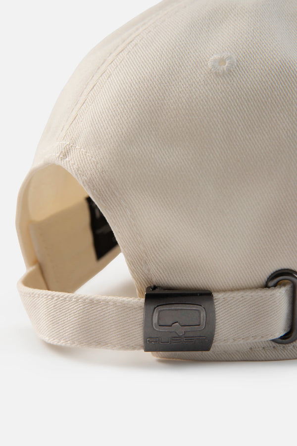 GORRA BEISBOLERA COLOR IVORY