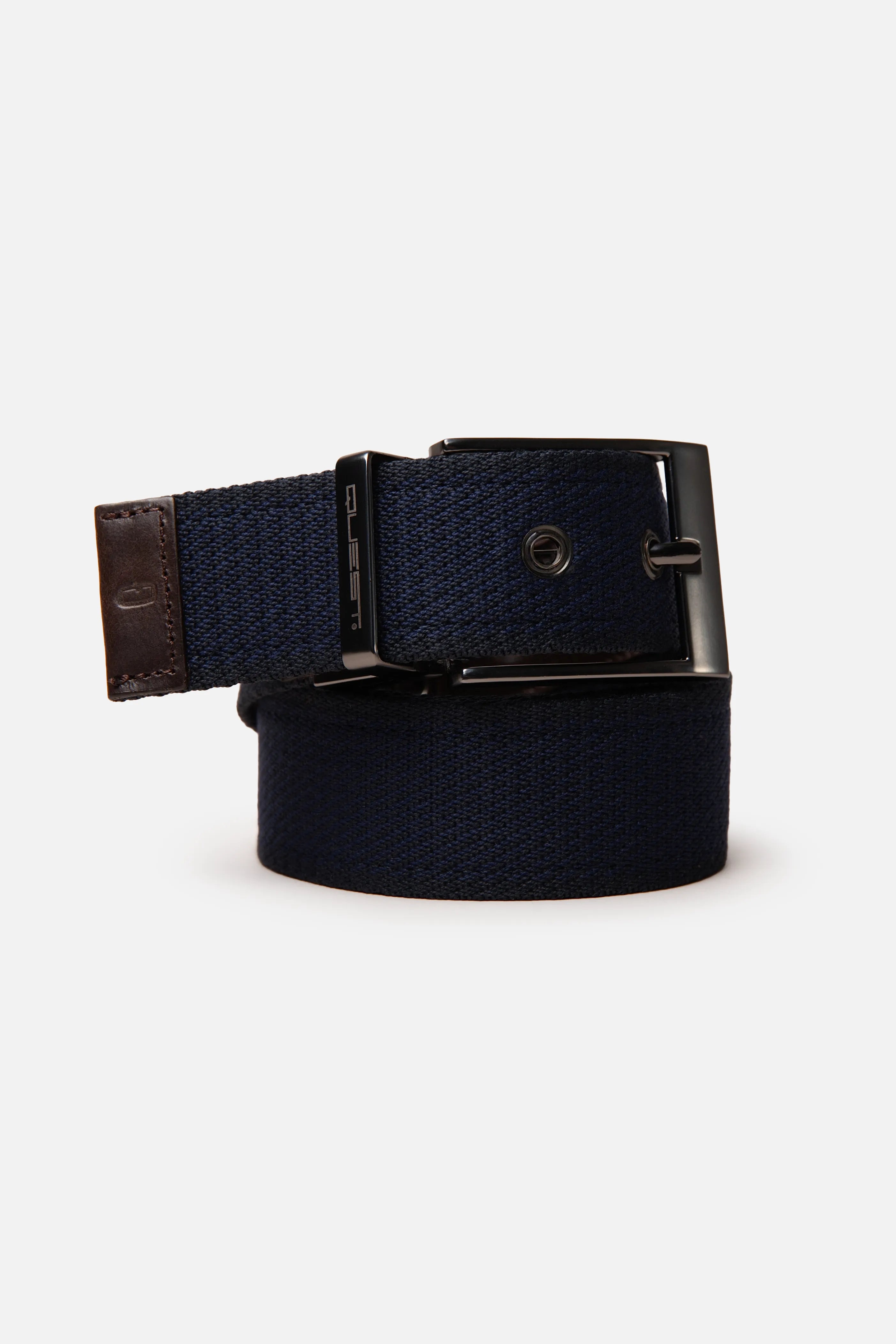 CORREA CUERO COLOR AZUL OSCURO