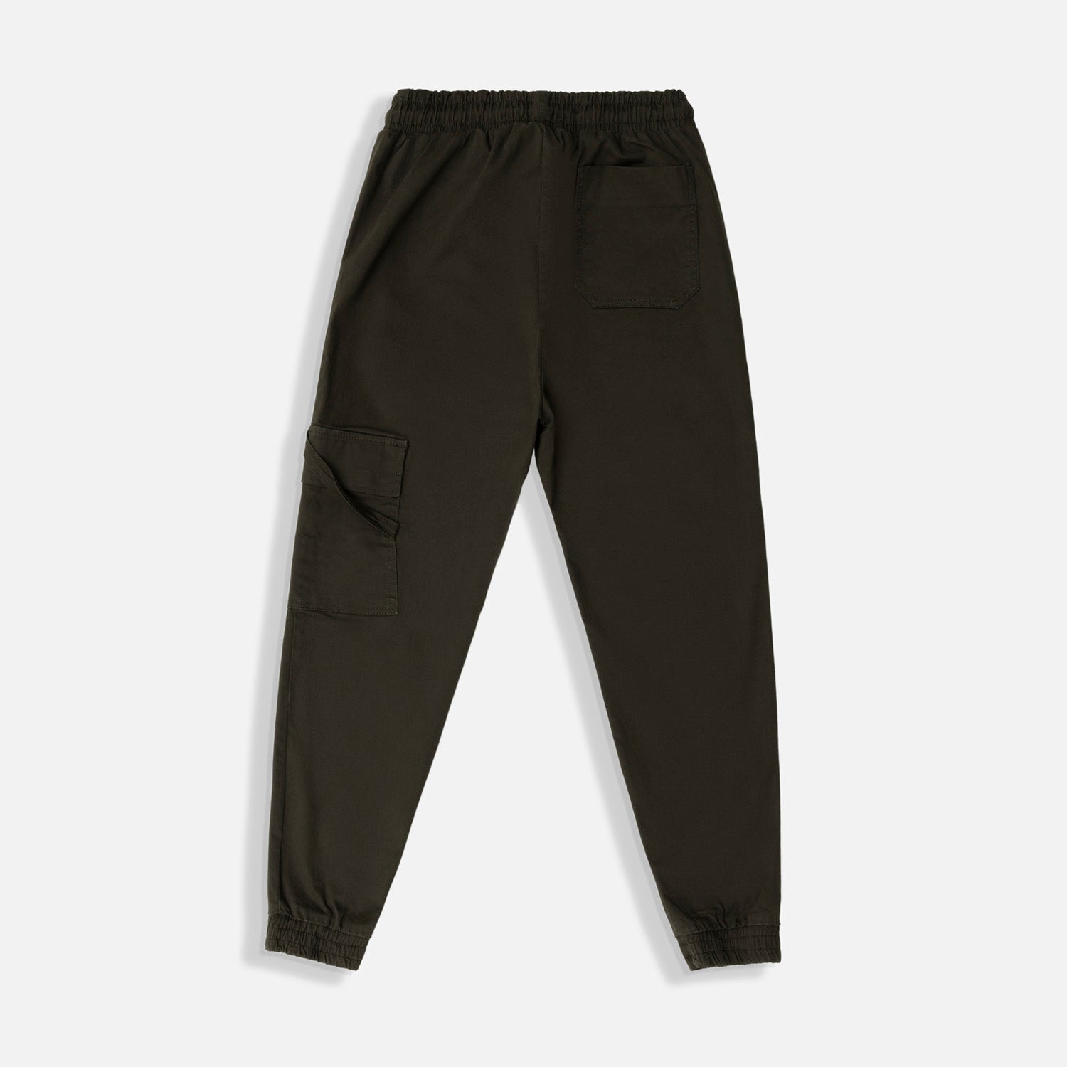 PANTALON CARGO COLOR VERDE MILITAR